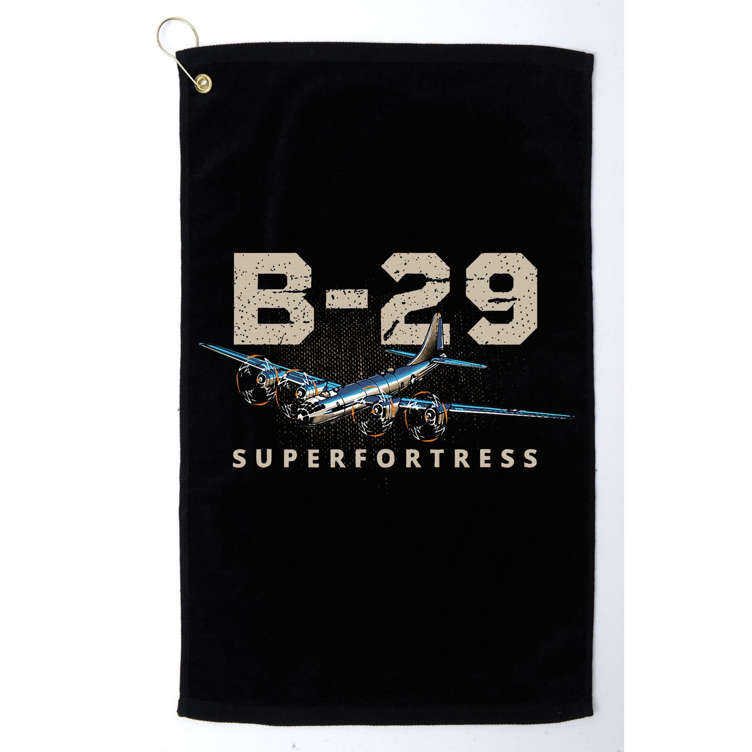 Military Warbird Airplane B29 Superfortress Golf Towel