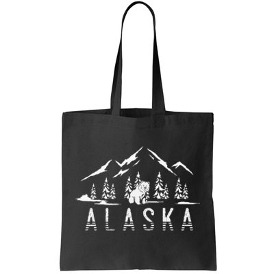 Mountain Wildlife Animal Alaskan Bear Nature Alaska Tote Bag