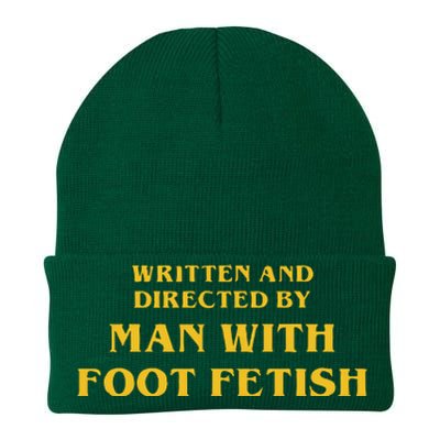 Man With A Foot Fetish Knit Cap Winter Beanie