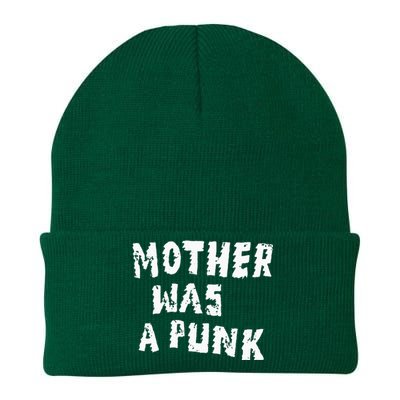 Mother Was A Punk Knit Cap Winter Beanie