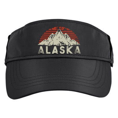 Mountain Wildlife Animal Alaskan Moose Retro Alaska Adult Drive Performance Visor