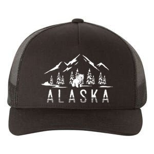 Mountain Wildlife Animal Alaskan Bear Nature Alaska Yupoong Adult 5-Panel Trucker Hat