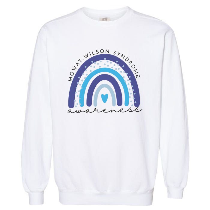 Mowat Wilson Awareness Rainbow Supporter Garment-Dyed Sweatshirt