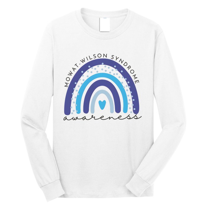 Mowat Wilson Awareness Rainbow Supporter Long Sleeve Shirt