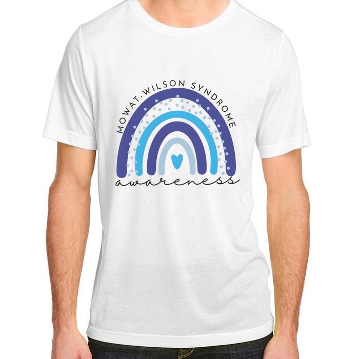 Mowat Wilson Awareness Rainbow Supporter Adult ChromaSoft Performance T-Shirt