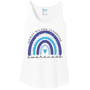 Mowat Wilson Awareness Rainbow Supporter Ladies Essential Tank