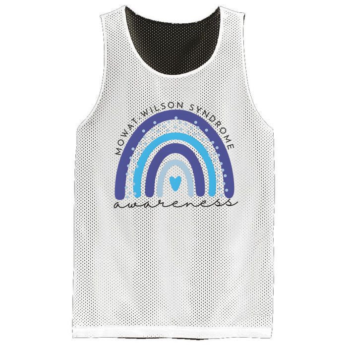 Mowat Wilson Awareness Rainbow Supporter Mesh Reversible Basketball Jersey Tank