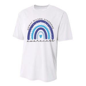 Mowat Wilson Awareness Rainbow Supporter Performance Sprint T-Shirt