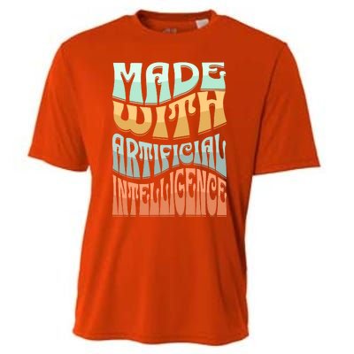 Made With Artificial Intelligence Cooling Performance Crew T-Shirt