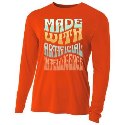 Made With Artificial Intelligence Cooling Performance Long Sleeve Crew