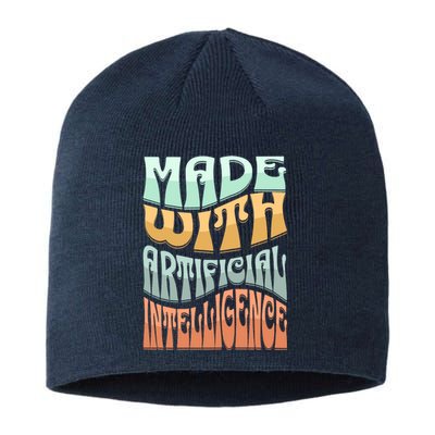 Made With Artificial Intelligence Sustainable Beanie