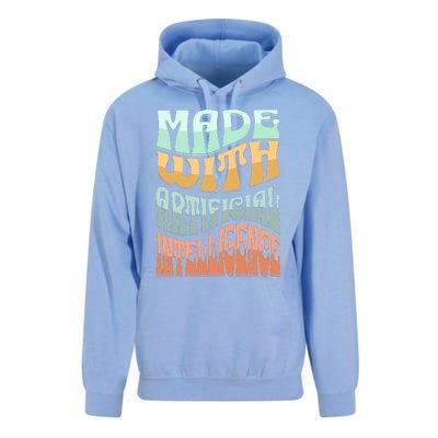 Made With Artificial Intelligence Unisex Surf Hoodie