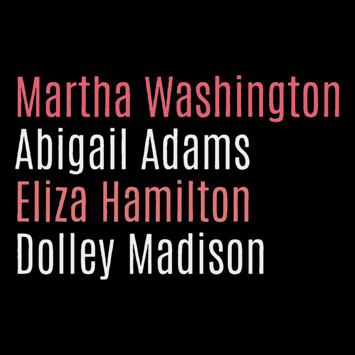 Martha Washington Abigail Adams Eliza Hamilton Cooling Performance Crew T-Shirt