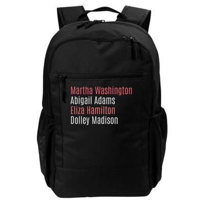 Martha Washington Abigail Adams Eliza Hamilton Backpack