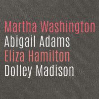 Martha Washington Abigail Adams Eliza Hamilton Cotton Canvas Backpack