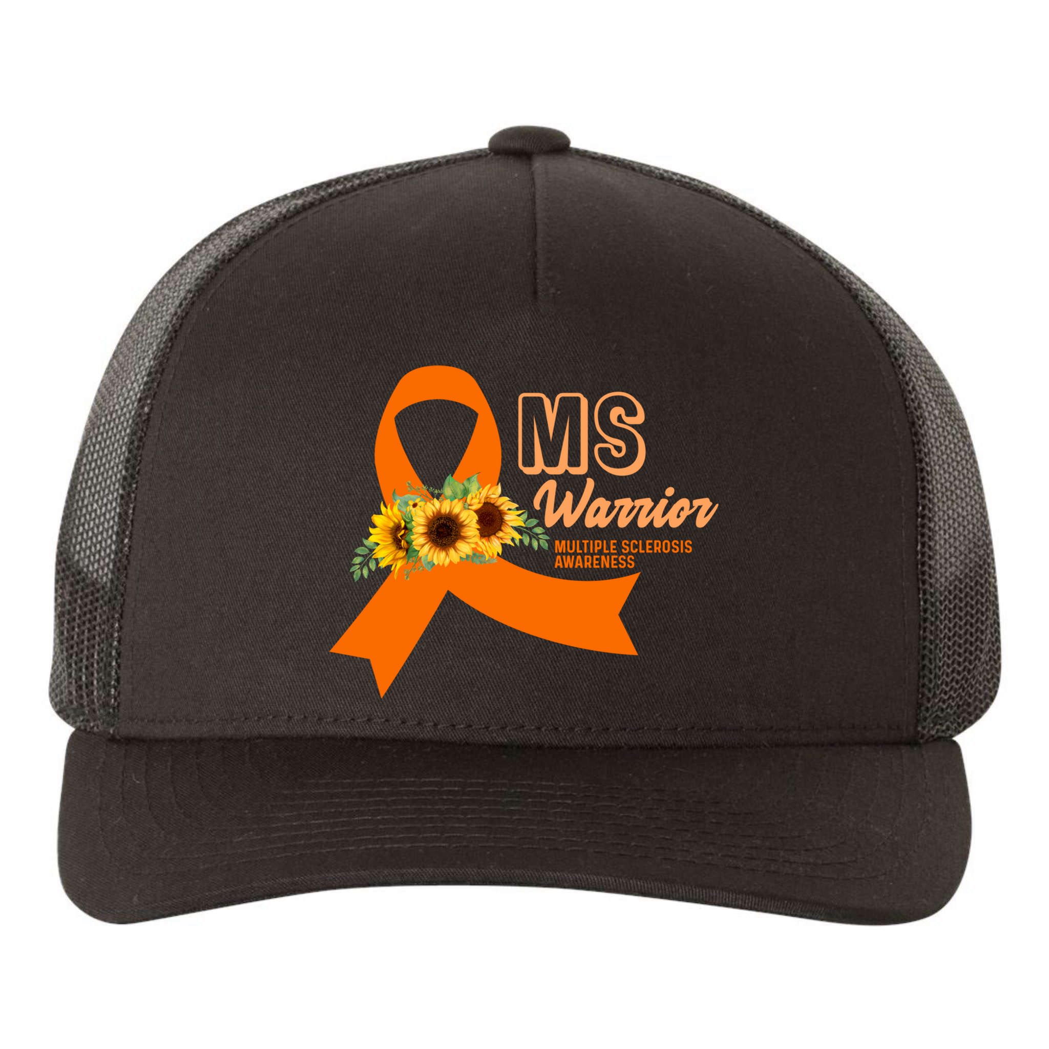 Ms Warrior Awareness Gift Ms Awareness Funny Gift Yupoong Adult 5-Panel Trucker Hat