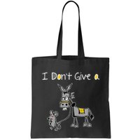 Mouse Walking A Donkey I DonT Give Rats Ass Mouse Bag