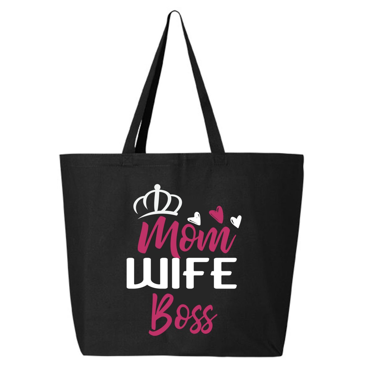 Mom Wife Boss Mom Boss Mom Boss Wife Boss Gift 25L Jumbo Tote