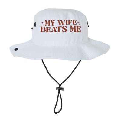My Wife Beats Me Funny Relationship Couple Bucket Hat