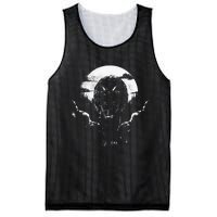 Mysterious World Beauty Wild Lone Nature Lovers Forest Wolf Mesh Reversible Basketball Jersey Tank