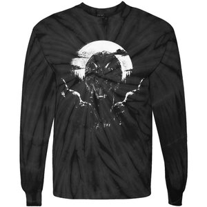 Mysterious World Beauty Wild Lone Nature Lovers Forest Wolf Tie-Dye Long Sleeve Shirt