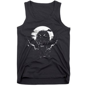 Mysterious World Beauty Wild Lone Nature Lovers Forest Wolf Tank Top