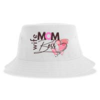 Mom Wife Boss MotherS Day Sustainable Bucket Hat