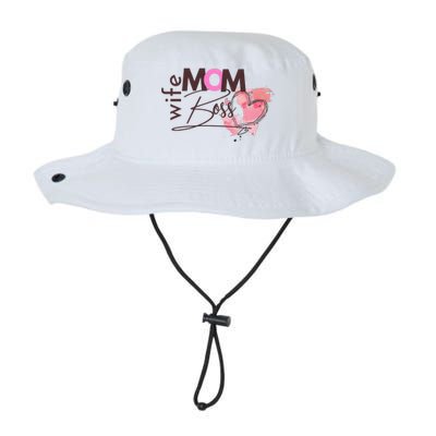 Mom Wife Boss MotherS Day Legacy Cool Fit Booney Bucket Hat