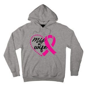 My Wife Breast Cancer Awareness Tall Hoodie