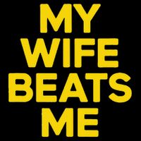 My Wife Beats Me Husband Funny 16 in Basic Backpack