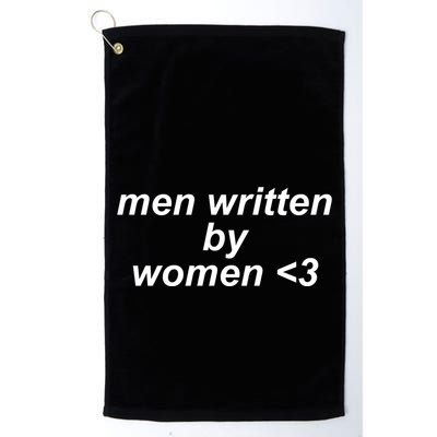 Men Written By Women Golf Towel
