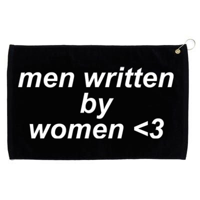 Men Written By Women Grommeted Golf Towel