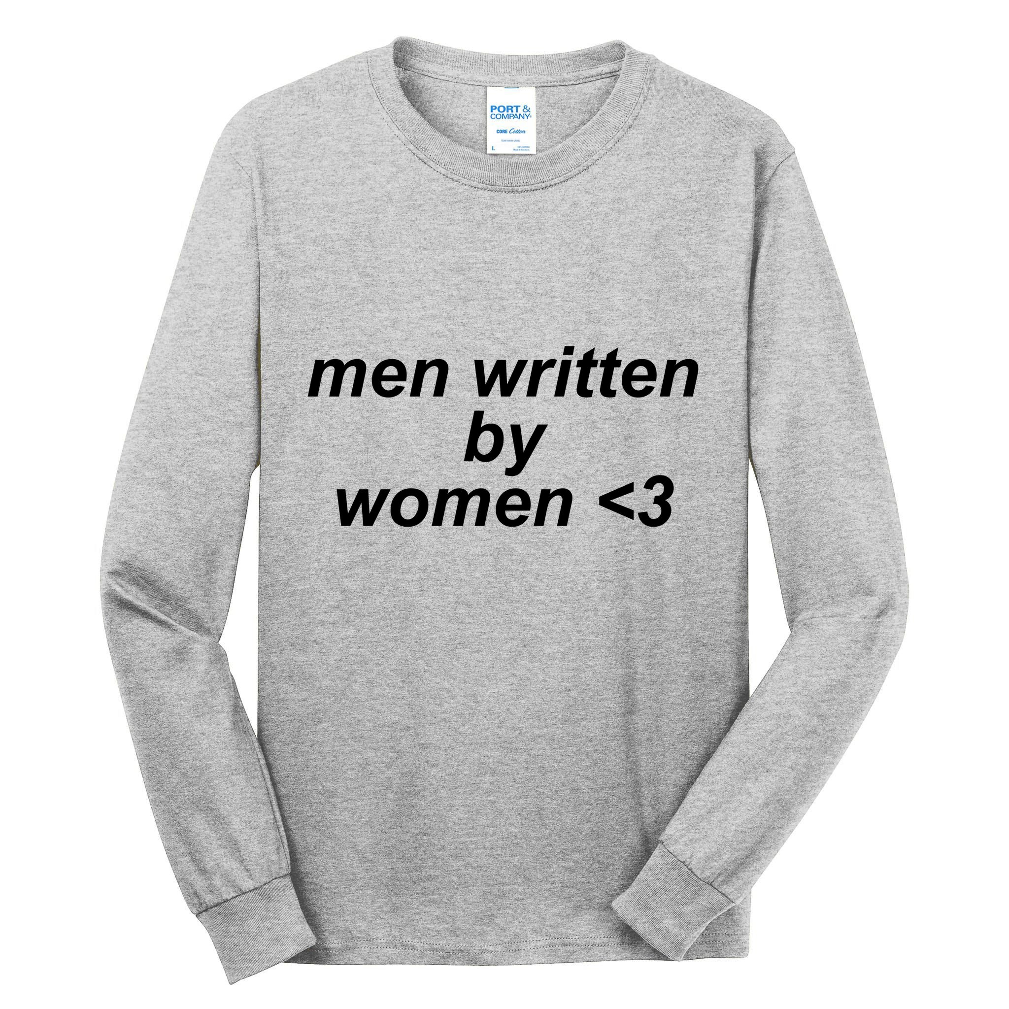 Men Written By Women Tall Long Sleeve T-Shirt