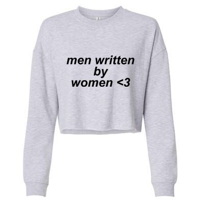 Men Written By Women Cropped Pullover Crew