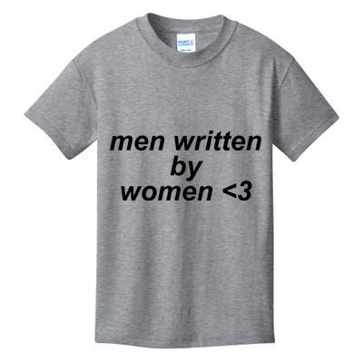 Men Written By Women Kids T-Shirt