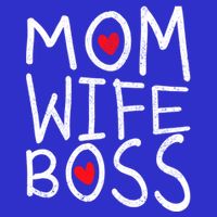 Mom Wife Boss The Perfect Design Power Funny Gift Womens T-Shirt