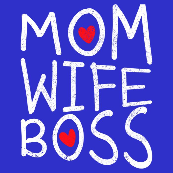Mom Wife Boss The Perfect Design Power Funny Gift Womens T-Shirt