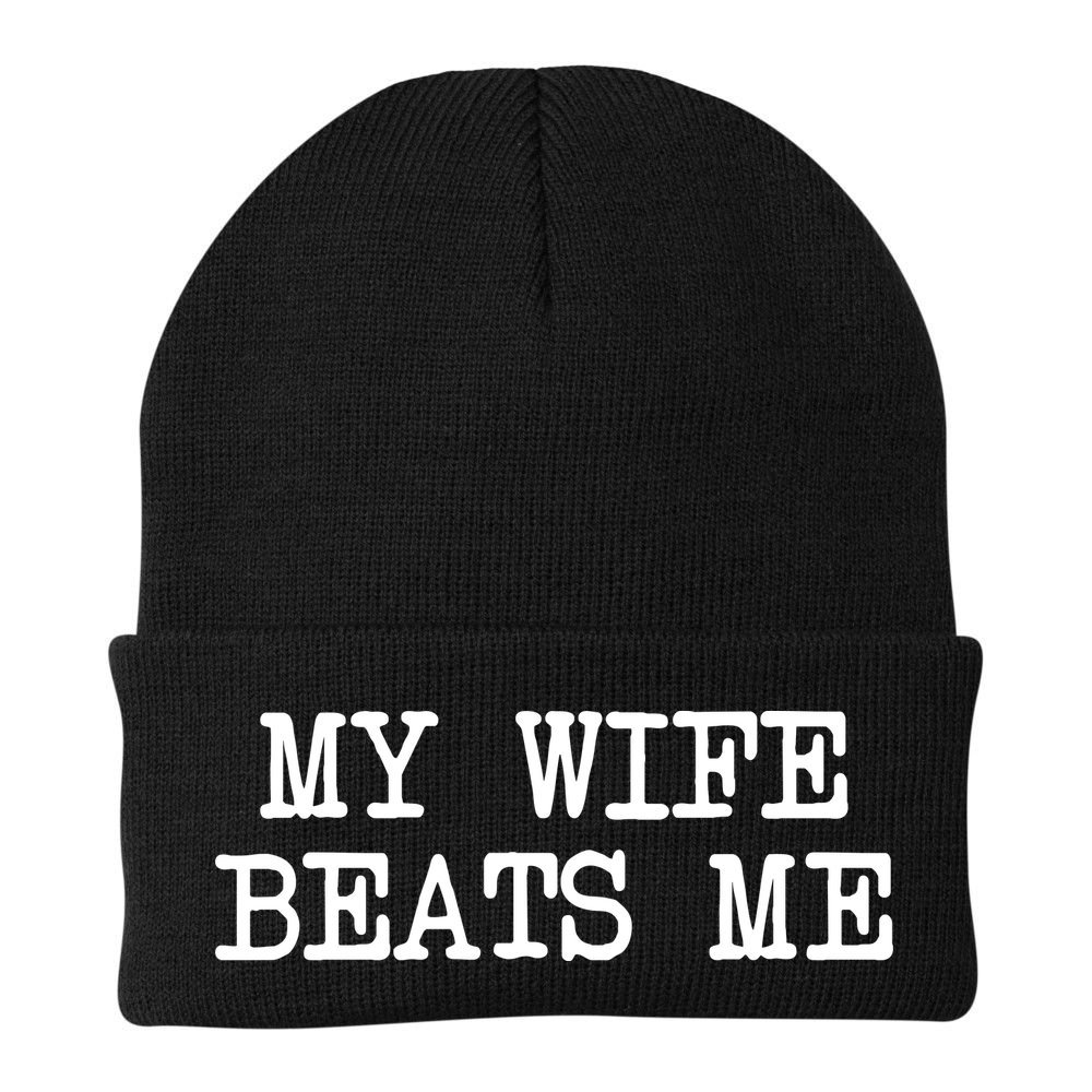 My Wife Beats Me Beanie