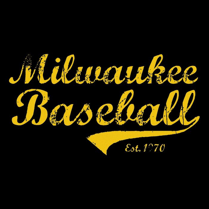 Milwaukee Wisconsin Baseball Fan Retro Vintage T-Shirt