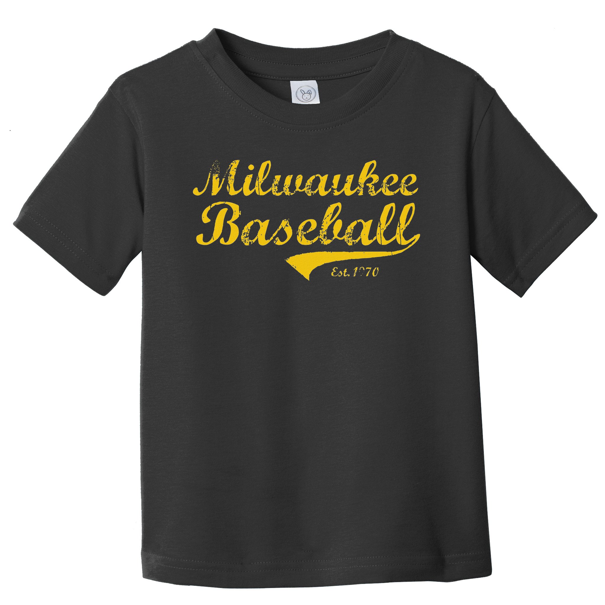 Milwaukee Wisconsin Baseball Fan Retro Vintage Toddler T-Shirt