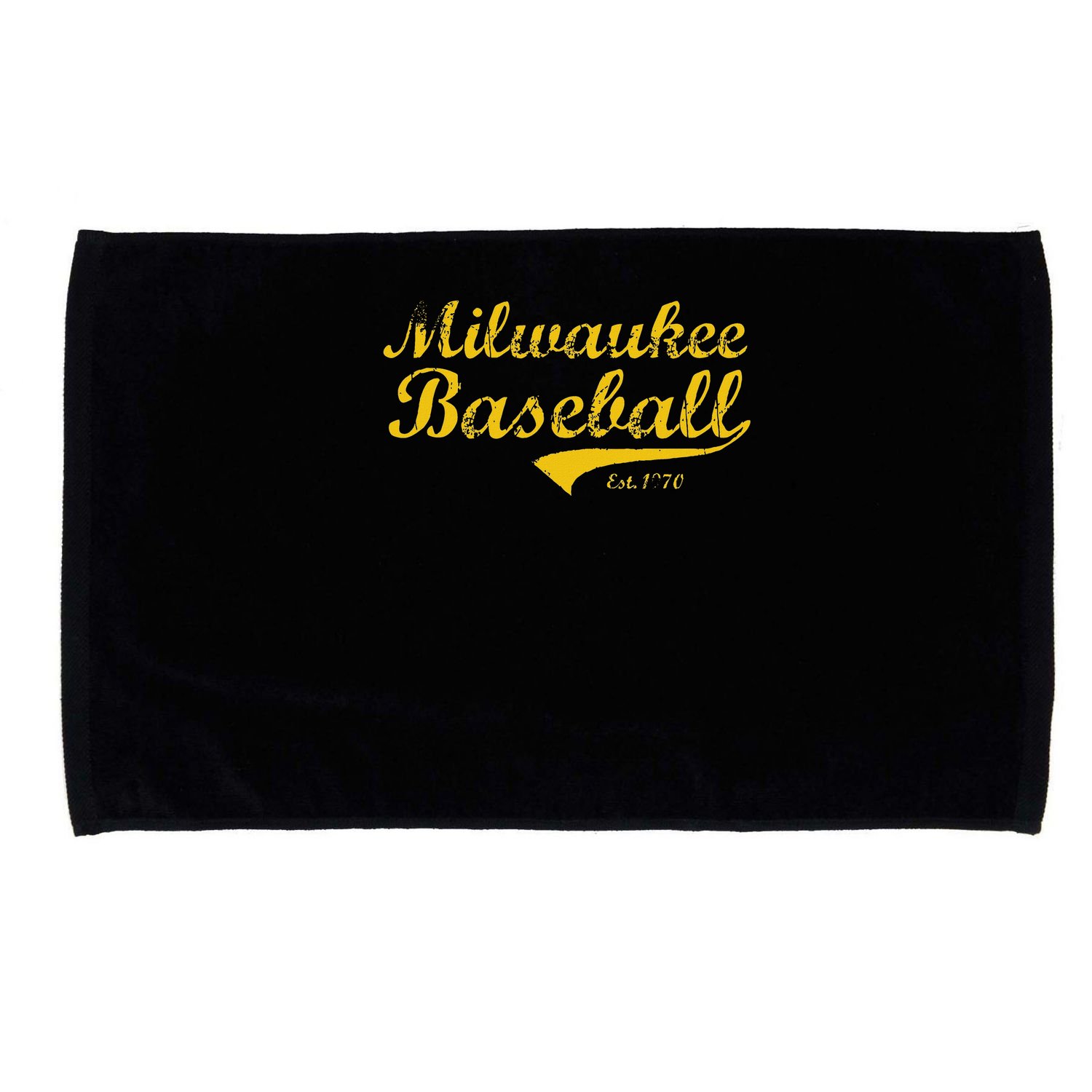 Milwaukee Wisconsin Baseball Fan Retro Vintage Microfiber Hand Towel
