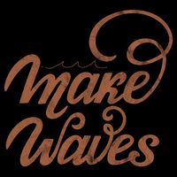 Make Waves Beach Vacation Sustainable Knit Beanie