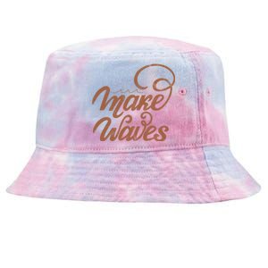 Make Waves Beach Vacation Tie-Dyed Bucket Hat