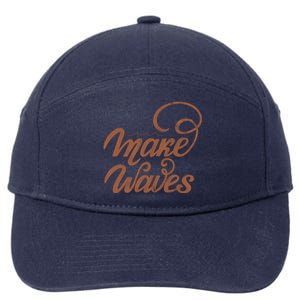 Make Waves Beach Vacation 7-Panel Snapback Hat