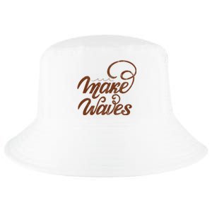 Make Waves Beach Vacation Cool Comfort Performance Bucket Hat