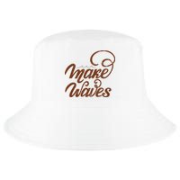 Make Waves Beach Vacation Cool Comfort Performance Bucket Hat