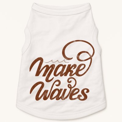 Make Waves Beach Vacation Doggie Tank