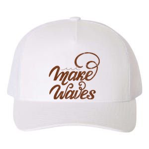 Make Waves Beach Vacation Yupoong Adult 5-Panel Trucker Hat