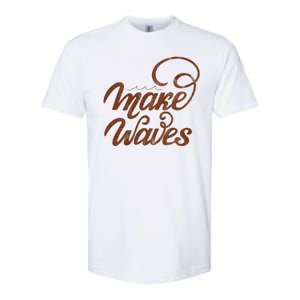 Make Waves Beach Vacation Softstyle CVC T-Shirt