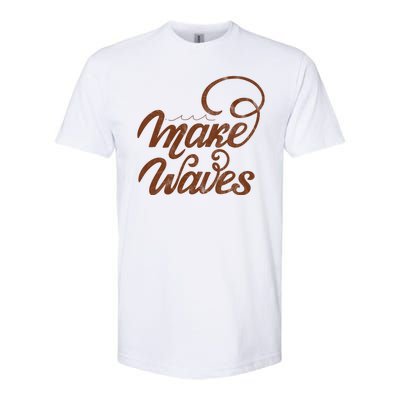 Make Waves Beach Vacation Softstyle® CVC T-Shirt